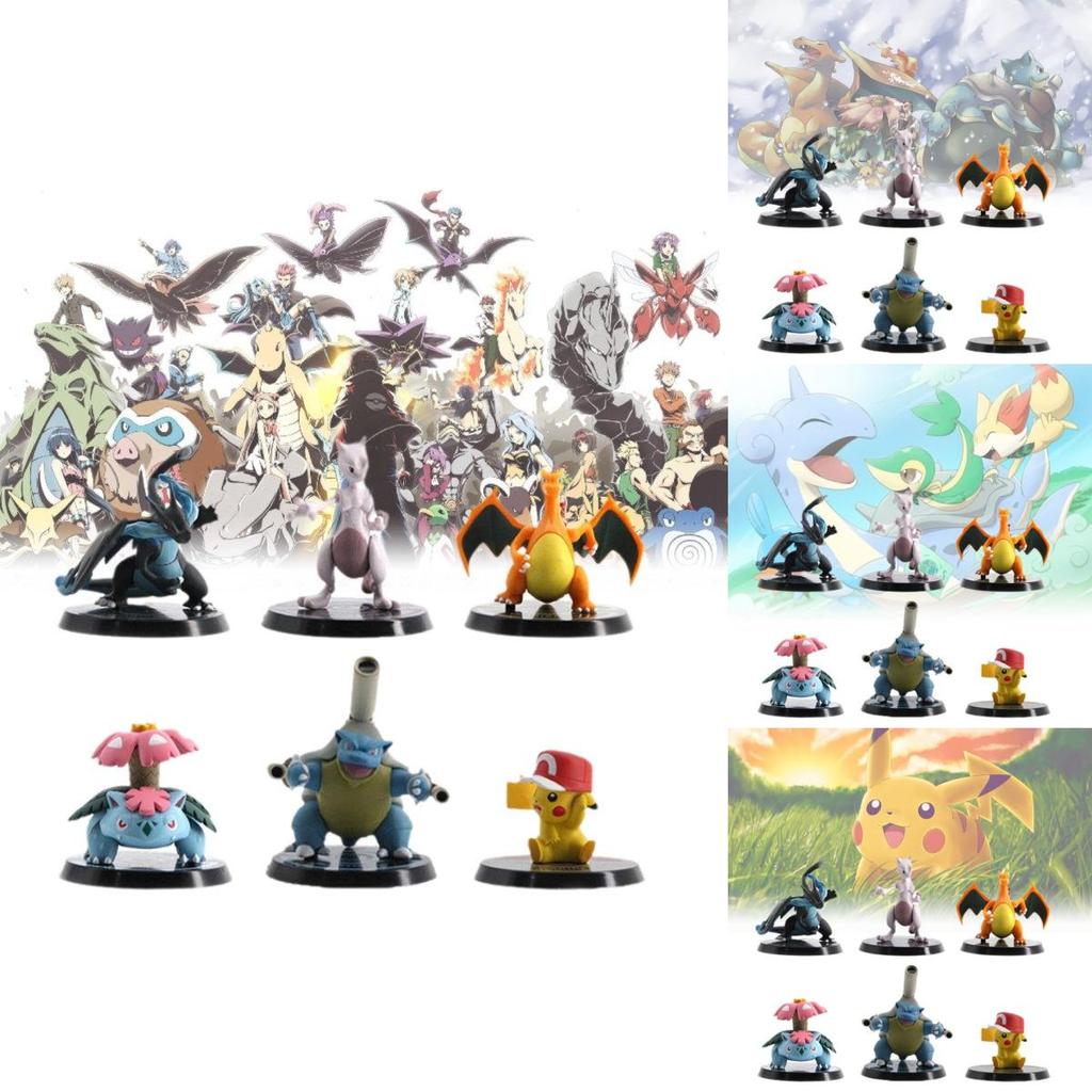 Adorable Pvc Cartoon Anime Series Figures With Unique Characters For Collecting Fun