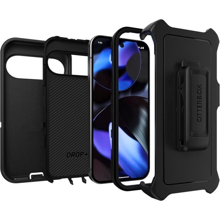 Coque de protection - otterbox - defender - google pixel 9/9 pro - antichoc - noir