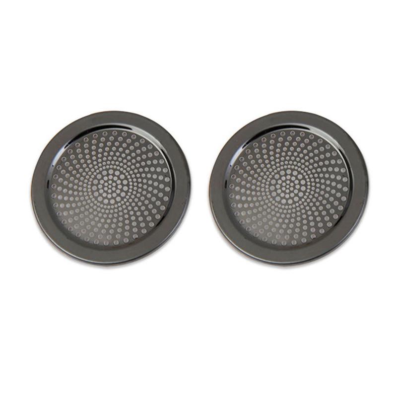 Inner Front Door Small Speaker Cover Trim For Dodge Durango 2014-2025 Interior Spare Parts Accessories (Black Glossy)-A99D