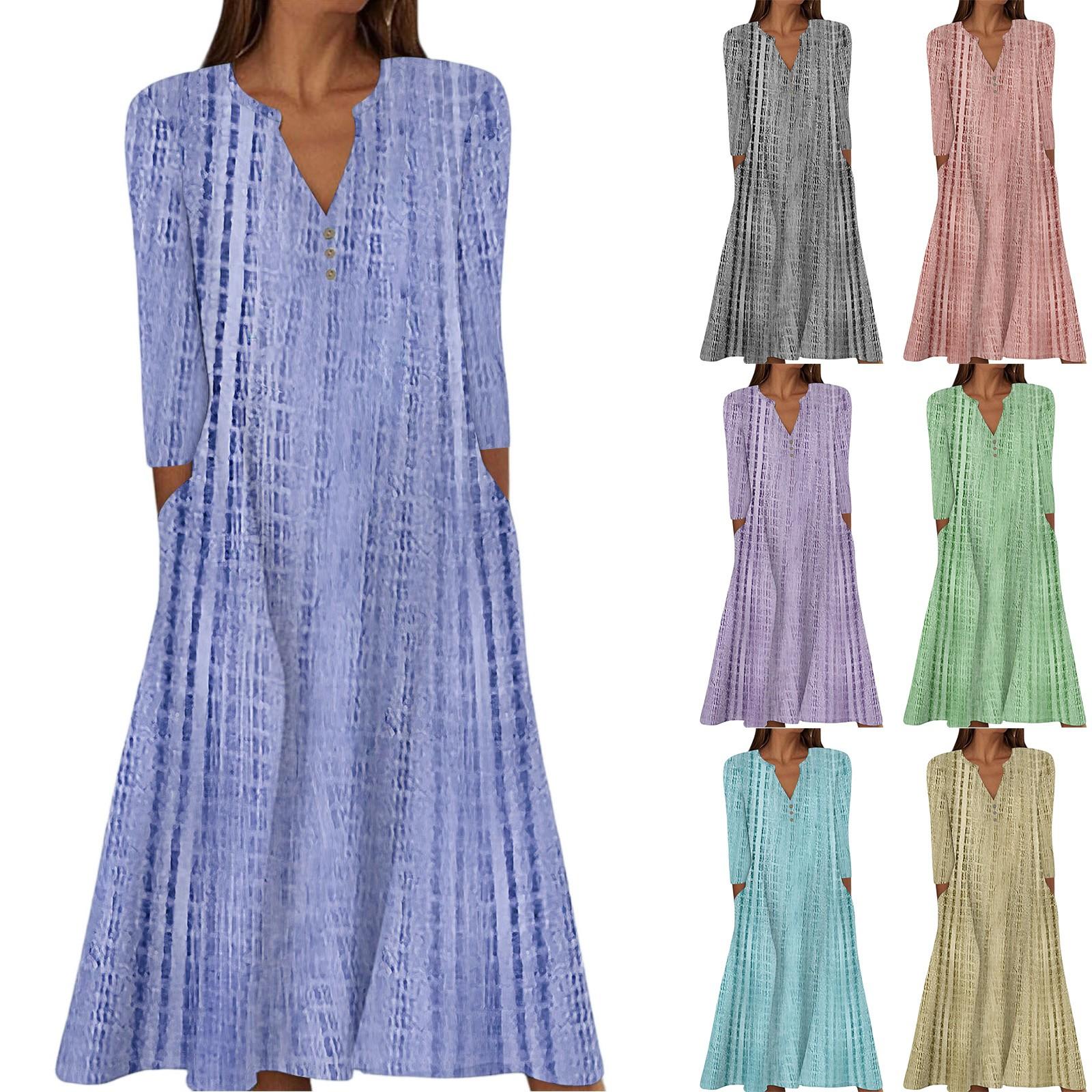 

Women s Casual And Fashionable Round-neck Sleeveless Mid Length Dress XL жовтий