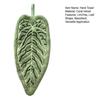 Leaf Shape Hand Towel Double-Sided Hanging Towel Lint-free Absorbent Leaf Towel with Hanging Loop