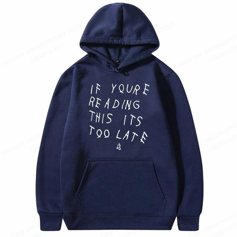 Rapper Drake Music Album Take Care Hoodie Men Women New Harajuku Pullover Street Wear Unisex Plushed Brand Sweater