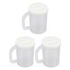 Double Layer Beer Ice Cup Plastic Freezer Mug Chillder Frosty Cup with Handle For Beer Cocktails Water Drink At Parties And Summer Gatherings
