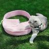 Cat Carrier Sling Bag, Soft Comfortable Cat Carrier Pouch Dog Carriers for Small Dogs Widened Shoulder Straps with Outer Pocket for Outdoor Walking