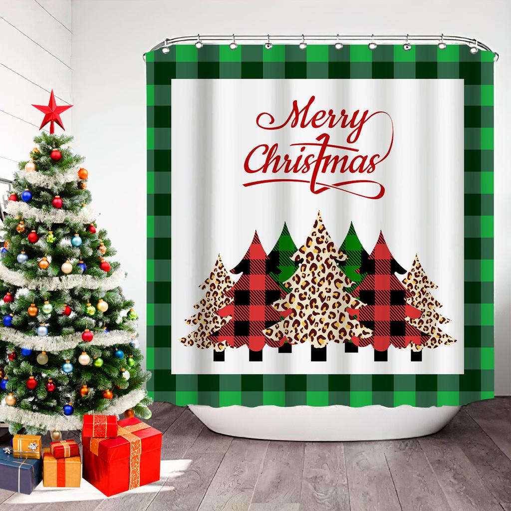 JINRUN Bathroom Thickened Waterproof Curtain Mildew Proof Shower Curtain Shower Partition Curtain Shower Curtain Bathroom Curtain Free Perforation