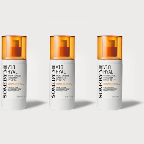 SOME BY MI V10 Hyal Hydra Capsule Sunscreen 40ml (3 Options)