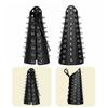 Exaggerate Rivet Wrist Guard Men Cosplay Vintage Knight Wristbands Adjustable Metal Hole Gauntlets Gothic Wrist Armors