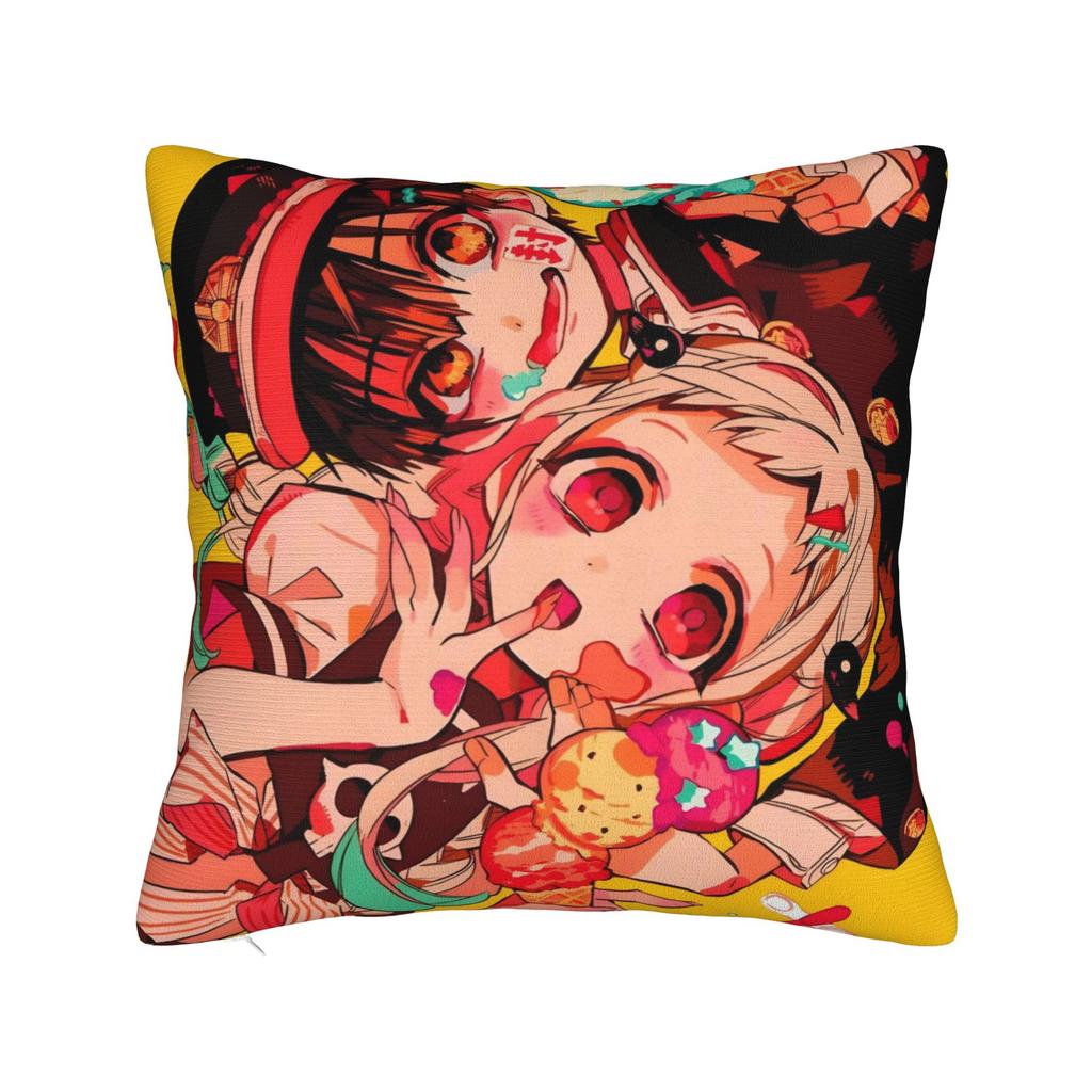 Pillow Case TBHK Anime Characters Graphic Pillow Cover For Living Room Sofa Fashion Pillowcases