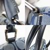 Used COACH Handbag 6046 Signature Canvas/leather Navy System Blue Everyday Use