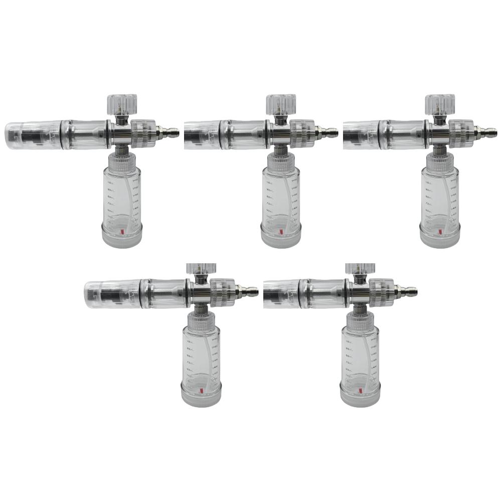 Soap Foam Spray Bottle Adjustable Pressure Washer Gun 100ml Liquid Foam Sprayer Water Foam Pot with 1/4 Inch Quick Connector