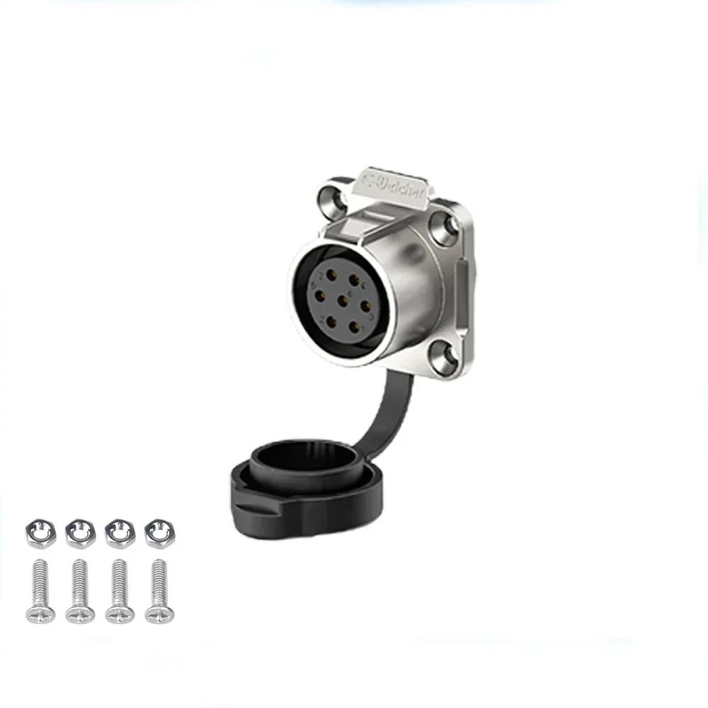 EW-LP20 Waterproof M20 Power Aviation Connector 2 3 4 5 7 9 12 Pin Plug Socket Panel Adapter Industry Signal Rransceiver Radio
