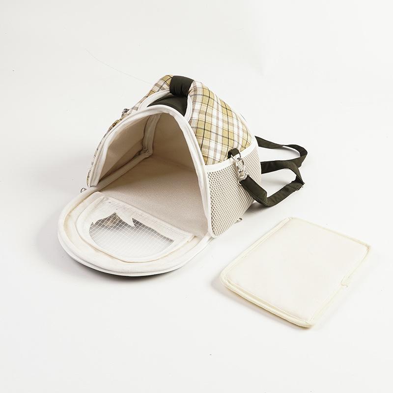 Breathable Pet Bag Small Carrier Bag Breathable Comfortable Pet Travel Tote Bag Sling for Hamster Pig Rabbit Hedgehog