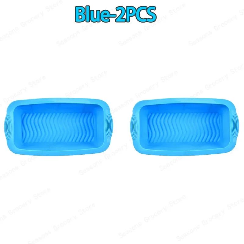 Silikonform för limpa Non-Stick Brödform Kök Brödform Form för Bakning Köttfärslimpa Isblock och Lätt Släpp