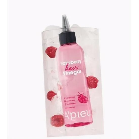 A’PIEU Raspberry Hair Vinegar Rinse 200ml – pH Balancing Shine Boost Hair Treatment 200ml
