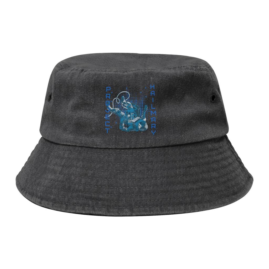 Streetwear Rocky Amaze Amaze Amaze Project Hail Mary Movie Bucket Hats Teen Distressed Denim Fishing Caps Hatwear Panama Hat