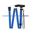 Telescopic Folding Trekking Pole: 5-Section Hiking, Climbing & Ski Walking Stick for Outdoor and Elderly Use