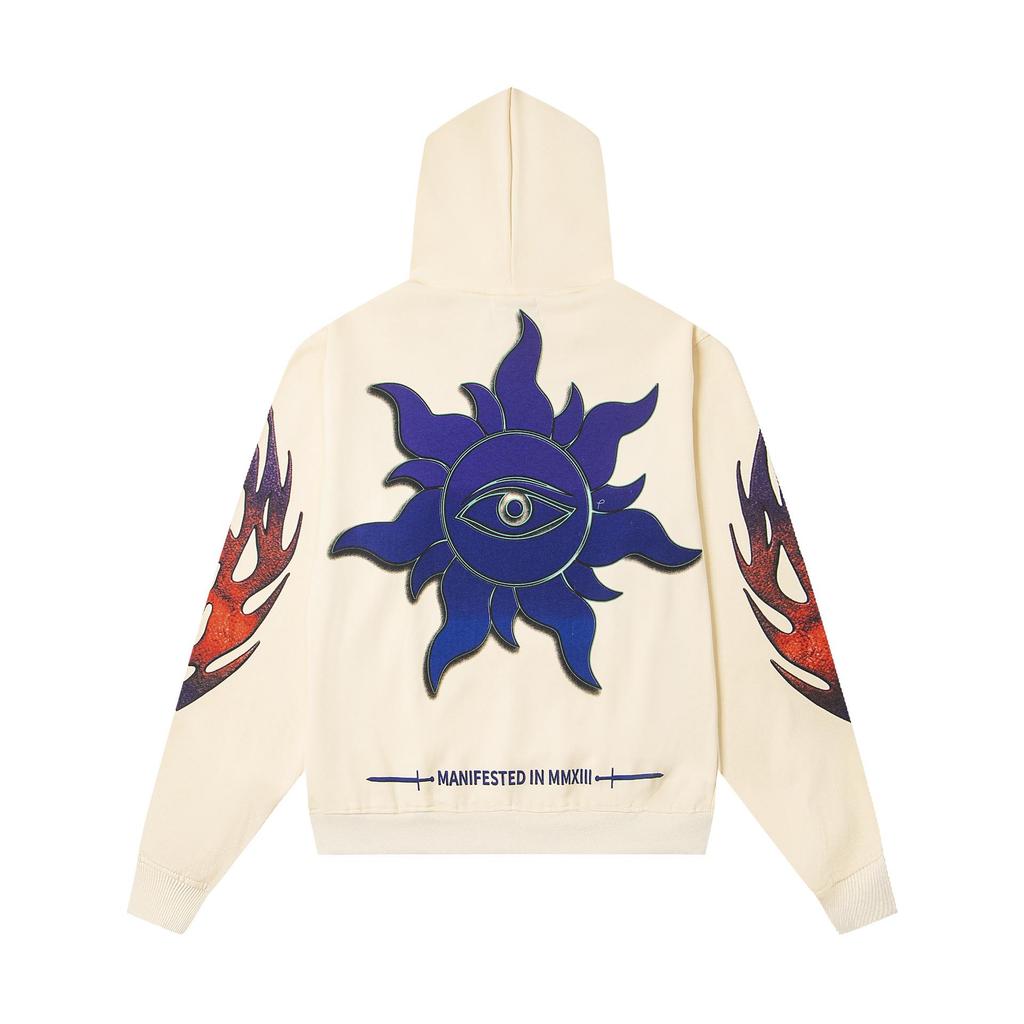 Unisex GOD Skull Rock Band Print Hoodie - Autumn/Winter 2025 Collection