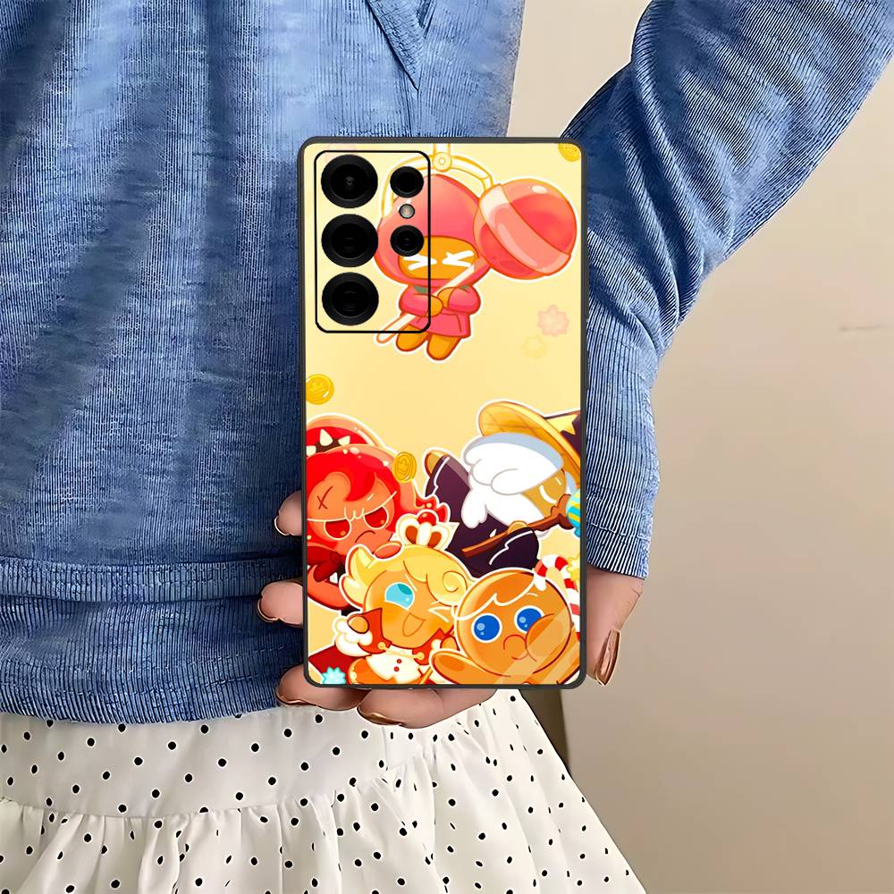 Game C-Cookie R-Run K-Kingdom Phone Case For Samsung S 24 Fe 25 Ultra Plus 20 Lite 21 30 22 23 24 22 Ultra 5G Fundas