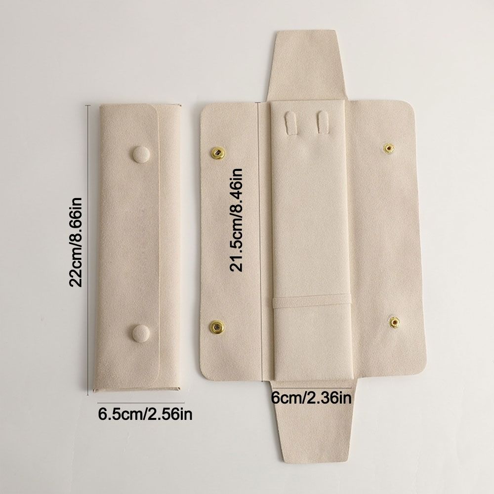 Exquisite Halskette Armband Pedant Display Modische Lagerung Beutel Geschenk Snap Verschluss Tasche