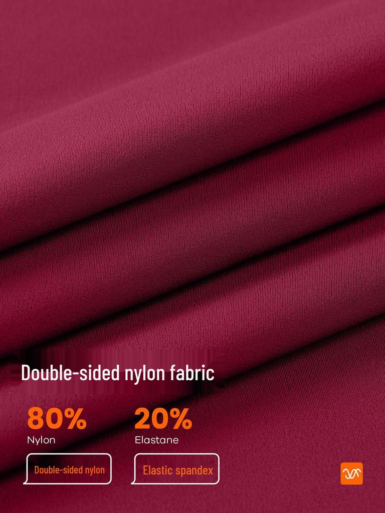 Juyitang 2026 High Neck Sports Vest - Double-Sided Brocade, Shockproof, High Elasticity, Fixed Cup Yoga Bra