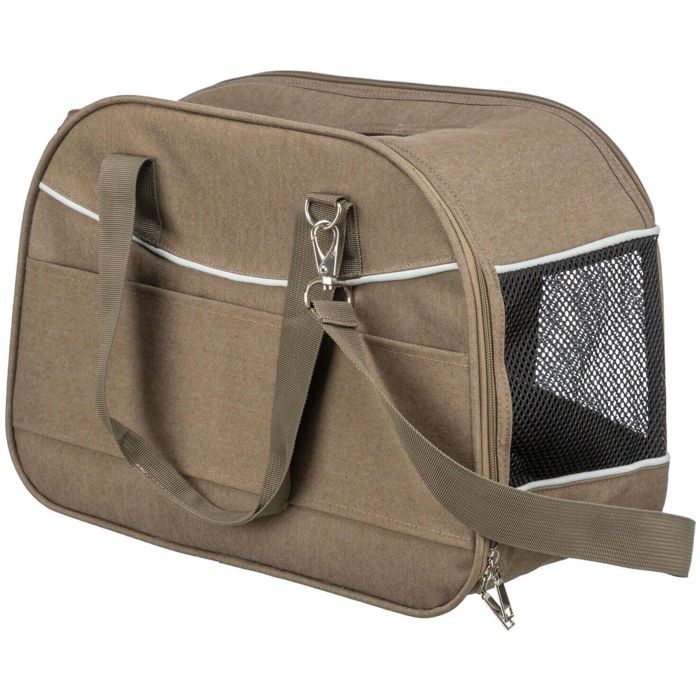 Sac De Transport Pour Chien - TRIXIE - Alison - Sable - Polyester - Petit Animal