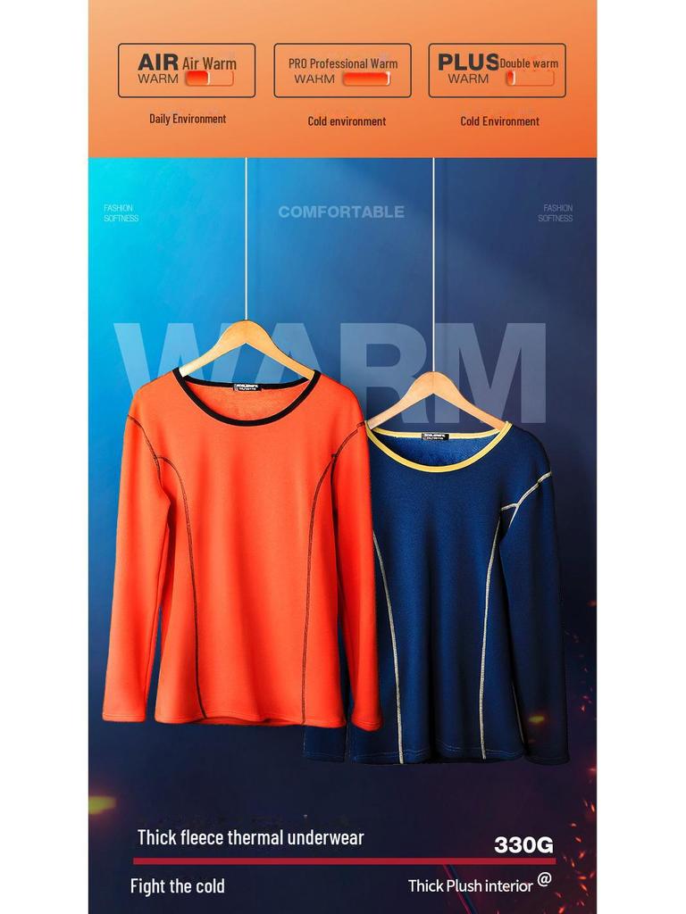 Men's Slim Fit Cotton Round Neck Top & Pants - Comfortable, Warm Autumn Wear