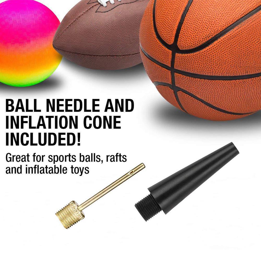 Bicycle Valve Adapter Set Portable Schrader Valve Adapter Nozzle Inflation Kit for Sports Balls Bikes Inflatable Device