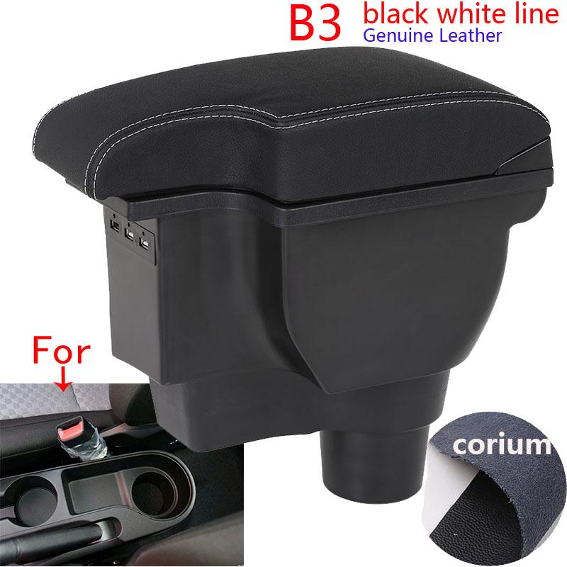 For Kia Rio 4 Armrest For Kia Rio X X-Line Car Armrest Auto Storage Box Car Accessorie Retrofit parts Interior details 2018-2022