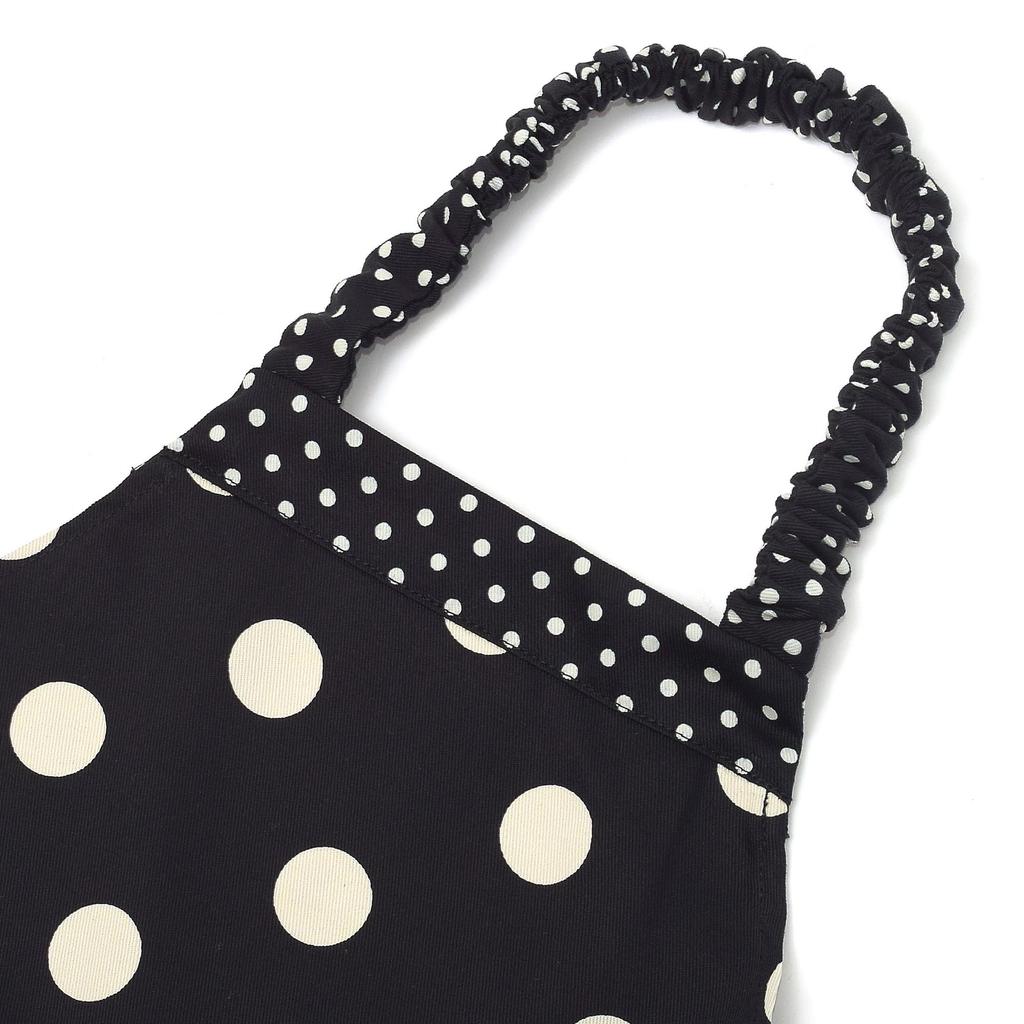 COLORFUL CANDY STYLE decor PolkaDot Apron size polka dot large x polka dot small Set of 2 Girls Cute Kids Apron Bandana Set Elastic Kids Apron Stylish