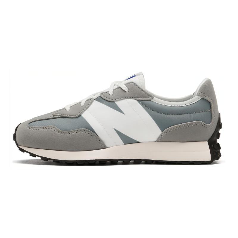 

New Balance NB 327 Abrasion Resistant Low top Kids Running Shoes Gray White Sneakers GS327LAB 36