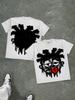 Y2K Vintage Streetwear TShirt Harajuku High Street Letter Print Pro Choice Aesthetic Oversized Casual Short Sleeve