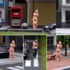 1/64 Miniature Figures Model Action Figure Sand Table Ornament Photography Tiny People Collectibles