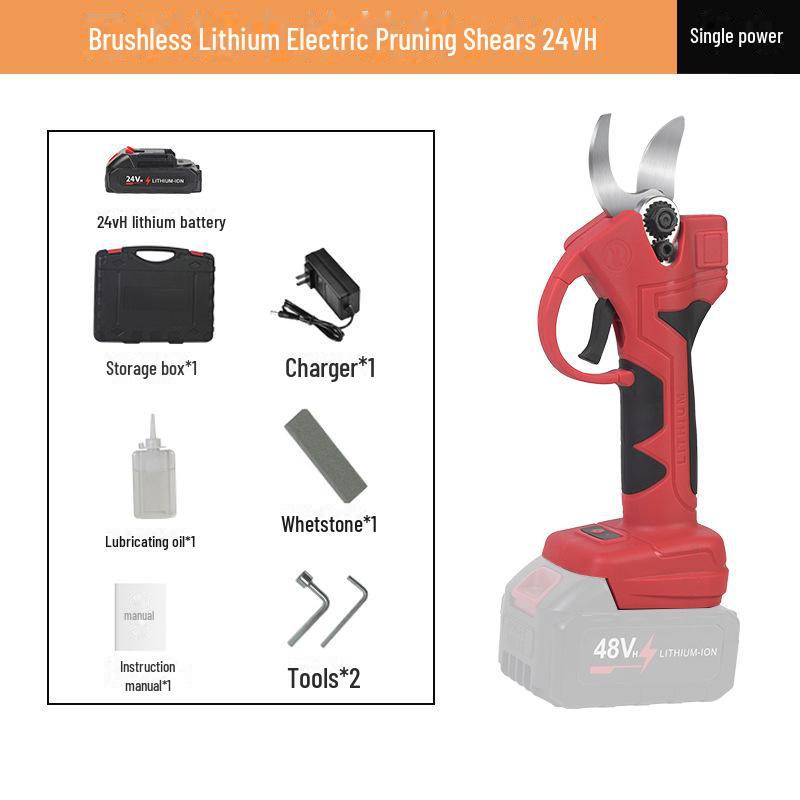 2024 Wireless Electric Pruning Scissors for Fruit Tree Branches