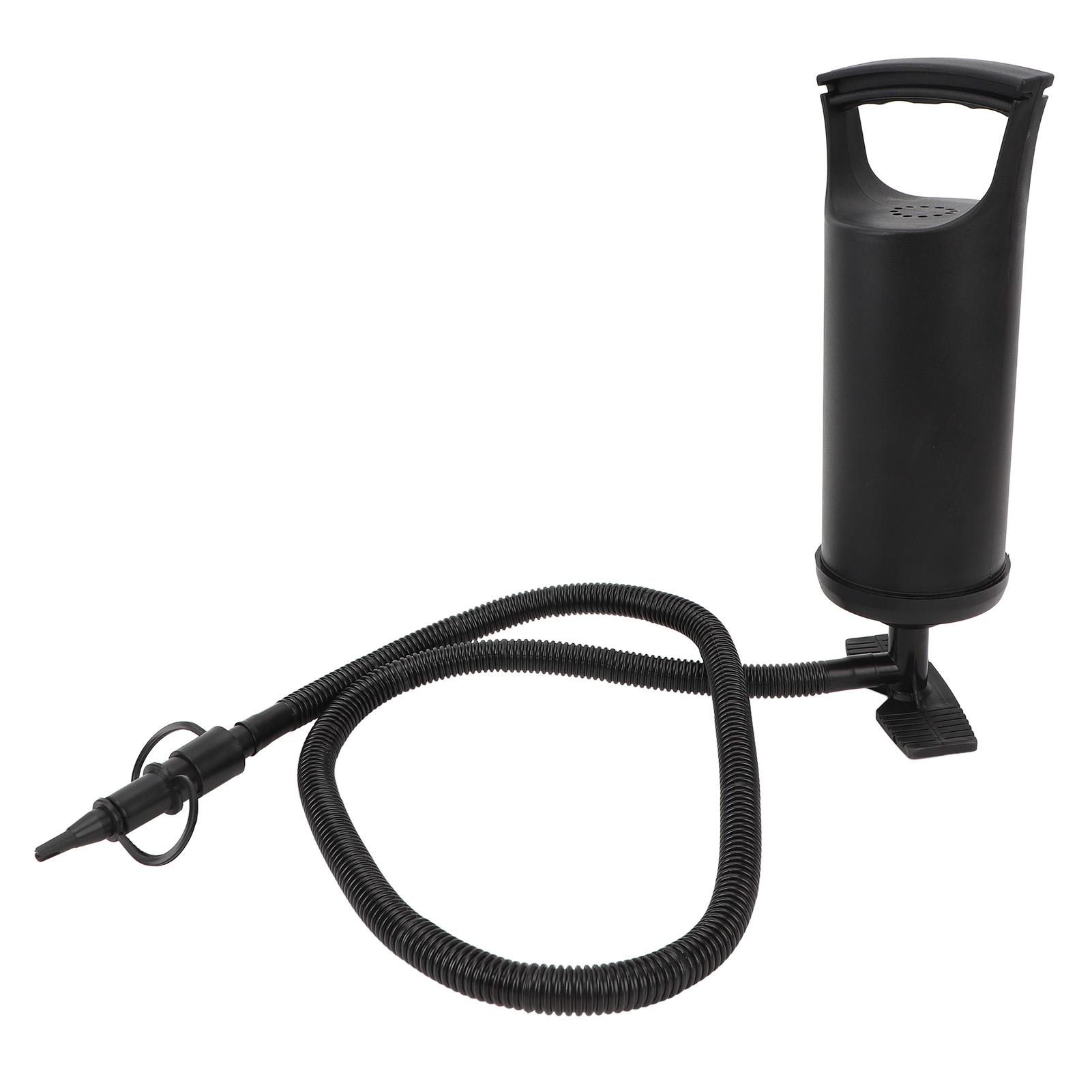 

Ручной воздушный насос ПВХ с 3 воздушными насадками Быстрый ручной насос для надувного матраса, игрушек для бассейна