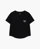 HDEX Women'S Curved Hem Short Sleeve (Black)