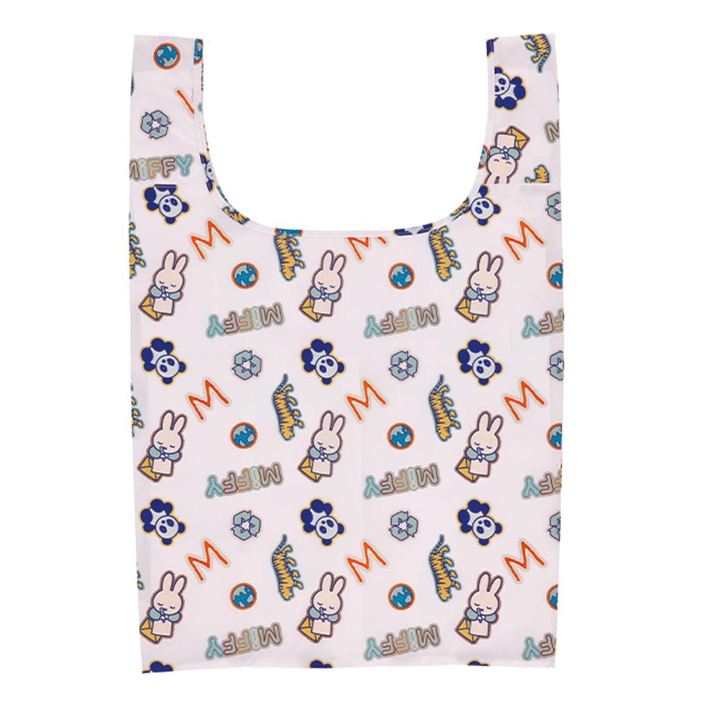 Marushin Miffy Animal Ecology Eco Miffy for Shopping Eco for School Item 5905016700 Bag, Rabbit, Grandchildren, Children, Boys, Girls, Bag, Bag,