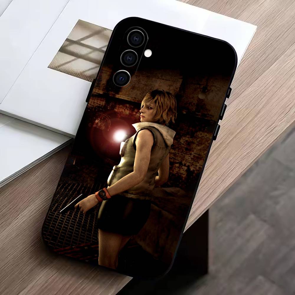

Konami Horror Game-333 Phone Case For Samsung Galaxy A73,A72,A71,A70,A53,A52,A51,Others Soft Black Cover Samsung a40