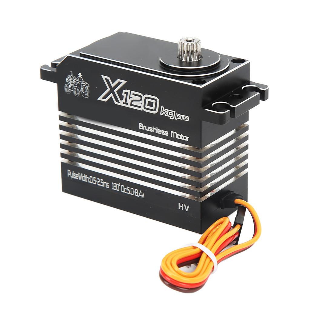 120kg High Speed Brushless Servo Waterproof Full Metal High Torsion Digital Servo for 1 5 1 6 RC Car Robot Boat