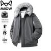 Maoren Men's Winter Hooded Padded Jacket