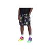 Puma Ss23 Printed Elastic Waist Casual Shorts Men Shorts Black 537099-01
