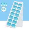 14 Grids Fruit Ice Maker with Removable Cube Trays Reusable Silicone Cube Mold Lids Kitchen Tools Freezer Summer Mould