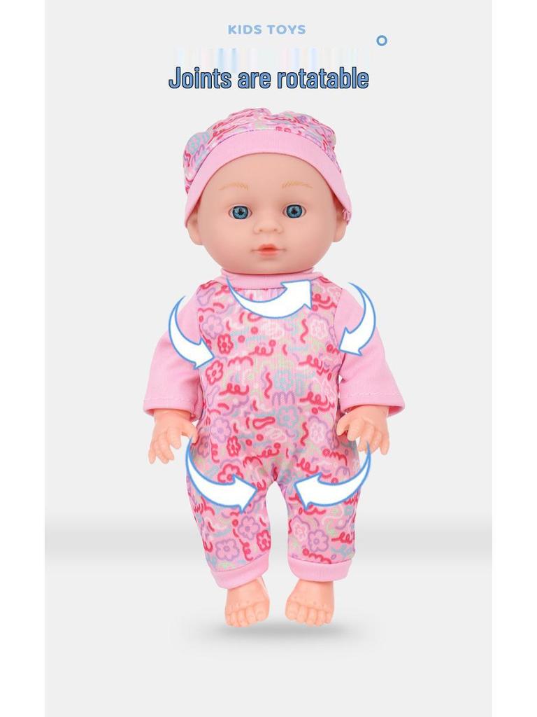 Princess Baby Doll Set for Early Education - New Vinyl Doll Collection for Girls