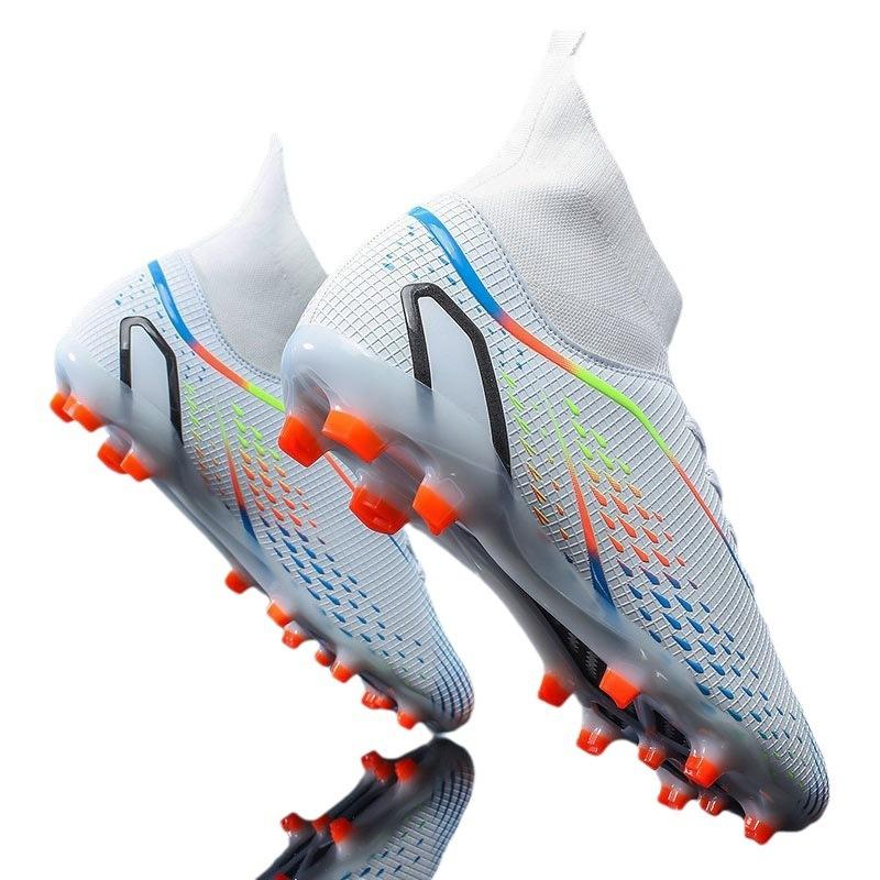 C Romesi high-top football shoes for boys and boys, broken nails for training, long nails for sports, competition shoes