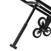 Stair Climbing Hand Trucks Shopping Grocery Foldable Cart 440 Lbs Capacity Hand Truck Folding Dolly Cart for Stairs Stair