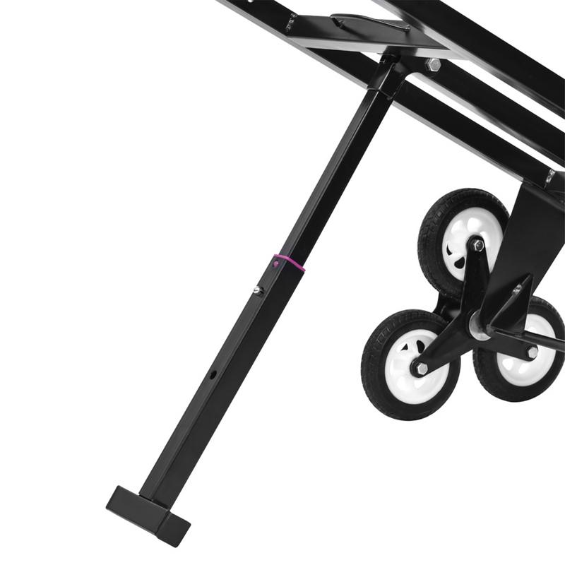 Stair Climbing Hand Trucks Shopping Grocery Foldable Cart 440 Lbs Capacity Hand Truck Folding Dolly Cart for Stairs Stair