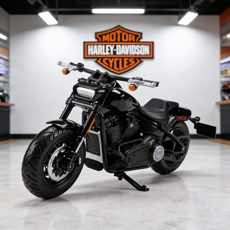 Maisto 1/18 Harley-Davidson Fat Bob 114 Die Cast Motorfiets Model Speelgoed Voertuig Collectie Autobike Off Road Autocycle Speelgoed Auto