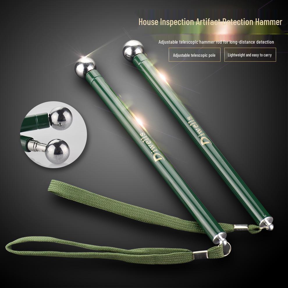 Deweis Telescopic Sounding Hammer for Drum and House Inspection