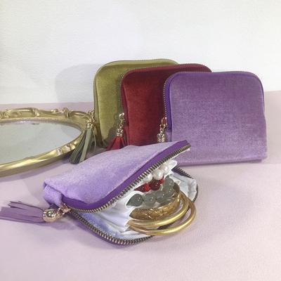 With Zipper Jewelry Organizer Multifunctional Organizer Pouch New Design Jewelry Storage Bag