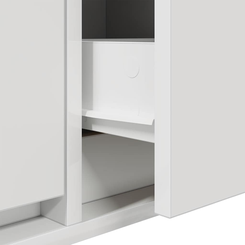 TV Cabinets 2 pcs White 80 x 31 x 25.5 cm Engineered Wood