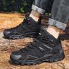 2025 Large Size New Foreign Trade Men's Shoes Hiking Shoes Couple High-top Leather Outdoor Hiking Off-road Shoes